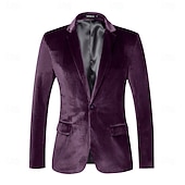 billiga Herrkostymer från 1920-talet-Den store Gatsby Kostymer och kavajer Blazer Herr Retro / vintage 1920-talet Sammet Vacker klänning Vuxen Nyår Maskerad Fest / afton Kappa