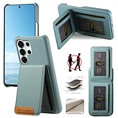 economico 2026 Samsung Galaxy S26 Serie-telefono Custodia Per Samsung Galaxy S26 S26 Plus S26 Ultra Copertura Posteriore con Supporto Cavalletto Slot per Carte Retrò TPU Pelle PU