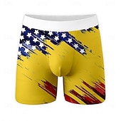 economico Shorts Patriottici 250-Per uomo 4 luglio, 250° anniversario degli Stati Uniti Bandiera degli Stati Uniti Boxer elasticizzati Costume nuoto a pantaloncino Pantaloncini da bagno boxer Patriotico Casuale Casa Vacanza al Mare