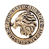 abordables Broche de Hombre-Hombre 1 PC Gemelos Legierung Broche Casual Diario Vintage Moda Plata Dorado