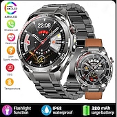 levne Chytré hodinky-iMosi TK40 Chytré hodinky 1.47 inch Chytré hodinky s Bluetooth voláním Krokoměr Záznamník hovorů Sledování aktivity Kompatibilní s Android iOS Unisex Hands free hovory Média kontrola Záznamník zpráv