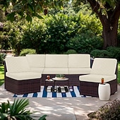 preiswerte Patio-Kissenbezug-wasserdichte Terrassen-Sofakissenhülle, wetterfester Sofasitzschutz, tier- und kratzfester Möbelbezug