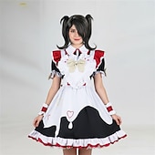  Ternos de Empregadas Anime Vestidos Roupa Baile de Máscara Trajes de cosplay Dia Das Bruxas Anime Expo Perucas Ocasiões Especiais Para Mulheres Adulto