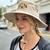 levne 250. výročí USA-Vyšívaný rybářský klobouk k 250. výročí USA, americký kbelík k 250. výročí, 1776-2026, skládací vlastenecké sluneční klobouky pro muže i ženy, prodyšné a univerzální pro všechna roční období.