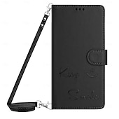 cheap 2026 Samsung Galaxy S26 Series-Phone Case For Samsung Galaxy S26 S26 Ultra Plus Wallet Case with Stand Holder with Lanyard Card Slot Retro TPU PU Leather