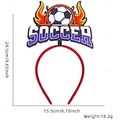 cheap Accessories&amp;Hats-World Soccer Match 2026 Headband Football Soccer Funny &amp; Reluctant Adults' Unisex Outdoor Match Dress Up