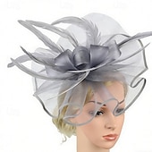 Χαμηλού Κόστους Φασινάτορες-Γοητευτικά Φτερά Δίχτυ Γάμου Γενέθλια Κομψό Βίντατζ χαριτωμένο στυλ Με Φτερό Τούλι Ακουστικό Καπέλα