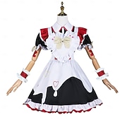  Ternos de Empregadas Anime Vestidos Roupa Baile de Máscara Trajes de cosplay Dia Das Bruxas Anime Expo Perucas Ocasiões Especiais Para Mulheres Adulto
