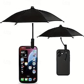 preiswerte Heizen und Kühlen-Biegsame Handy-Sonnenblende, Mini-Sonnenblende für Outdoor-Aktivitäten, schützt das Handy vor Sonne und Regen, verhindert Blendung und Spiegelungen beim Fotografieren, einfach zu bedienen, kein