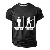  Herre T-skjorte med kort erme, rund hals, gitarist, silhuett, sammenligning, morsom musiker, rocker, gave, musikkelsker, klær, designerklær, s, m, l, xl, xxl, xxxl