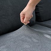 Недорогие Чехол для подушек на веранде-8 эластичных чехлов для подушек патио, водонепроницаемые сменные чехлы для уличных диванов, чехлы для уличных диванов &amp;Чехлы для диванов, чехлы для подушек садовой мебели, моющиеся многоразовые