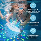 levne Podvodní světla-Osvětlení bazénu, plovoucí světlo do vany s barevným vzorem rybiček, vhodné pro hračky do koupelny, akvária, různé párty dekorace (napájeno 3 bateriemi AAA, nejsou součástí balení)