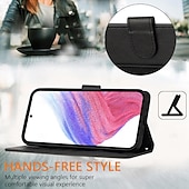 levne 2026 Samsung Galaxy S26 Série-telefon Carcasă Pro Samsung Galaxy S26 S26 Ultra Plus Pouzdro na peněženku se stojánkem s Lanyardem s poutkem na zápěstí Retro TPU PU kůže