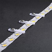 Недорогие LED аксессуары-100 зажимов для крепления светодиодной ленты, кронштейн для монтажа, односторонние крепежные зажимы с 100 винтами для светодиодной ленты 3528/5050 шириной 10 мм, неводонепроницаемой (белая).