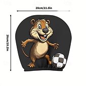 olcso 250. évforduló-2 db rajzfilmfigura, focimeccs mintás fejtámla huzat autóba, belső dekoráció, rugalmas kialakítás, univerzális illeszkedés, alkalmas napi ingázásra és családi kirándulásokra, tökéletes szórakoztató