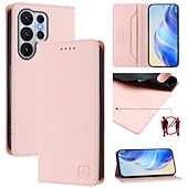 cheap 2026 Samsung Galaxy S26 Series-Phone Case For Samsung Galaxy S26 S26 Plus S26 Ultra Wallet Case with Stand Holder Support Wireless Charging Card Slot Retro TPU PU Leather