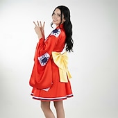  Óceáni kalandor Szalmakalapos kalóz Anime Felszerelések Álarcosbál Japán hagyományos kimonó Cosplay öltönyök Mindszentek napja Anime Expo Jelmez Kompatibilitás Női Felnőttek