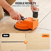 رخيصةأون المشابك والكماشة-أداة إصلاح فجوات الأرضيات، أداة إصلاح فجوات الأرضيات شديدة التحمل، كوب شفط محسّن، أداة إصلاح فجوات الأرضيات للباركيه والفينيل والخشب &amp;أرضيات من البلاط