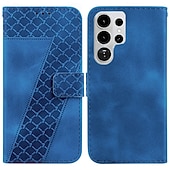 levne 2026 Samsung Galaxy S26 Série-telefon Carcasă Pro Samsung Galaxy S26 S26 Plus S26 Ultra Pouzdro na peněženku Vytlačený vzor Ochrana celého těla Stojánek Geometriské vzory PU kůže