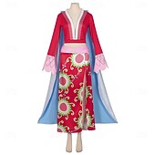 ieftine Anime Costume-Aventurier oceanic Pirat cu pălărie de paie Anime Ținute Mascaradă Costume Cosplay Halloween Expoziție de Anime Costum Pentru Pentru femei Adulți