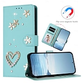 economico 2026 Samsung Galaxy S26 Serie-telefono Custodia Per Samsung Galaxy S26 S26 Plus S26 Ultra per Donna Ragazza con Supporto Slot per Carte Fiore Floreale TPU Pelle PU