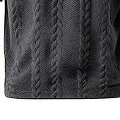 abordables Polo classique pour homme-Homme Polo Polo à fermeture éclair Occasionnel Quotidien Zip quart Manche Courte Mode Uni Fermeture éclair Été Printemps Coupe régulière Noir Blanche Kaki Gris foncé Polo