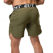 Недорогие Беговые шорты-Муж. Шорты для бега Спортивные шорты Шорты для занятий в спортивном зале Карман Шорты Повседневные на открытом воздухе спорт Лето Весна Быстровысыхающий Легкость Влагоотводящие