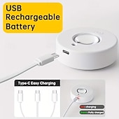 economico Luci del disco-3/6 pezzi luce notturna RGB ricaricabile con telecomando, luce per quadri, 12 modalità di colore per armadio, cucina, bagno, camera da letto, ufficio, illuminazione d'atmosfera