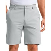 preiswerte Arbeitsshorts-Herren Shorts Schicke Shorts Geschäft Freizeitshorts Tasche Rein Einfach Atmungsaktiv Knielang Lässig Outdoor Arbeit Urlaub Mode Hellgrau Unelastisch