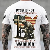  4 Luglio 2026 250° Giorno della Memoria Maglietta Patriottica Uomo Grafica Bandiera USA