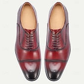 ieftine Pantofi Clasici Eleganți-Pantofi eleganți din piele de înaltă calitate pentru bărbați – piele de vacă autentică, vârf Oxford, aspect elegant și elegant, încălțăminte bărbătească confortabilă, ideală pentru nunți, petreceri, evenimente de afaceri și formale
