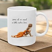 voordelige Mokken &amp; Bekers-Team Punch Monkey Meme Mok Grappige Meme Bescherm Punch Monkey Meme Koffiemok Cadeau voor Dierenvrienden Grappige Koffiemok voor Vriend Collega Magnetron Veilig Keramische Mok