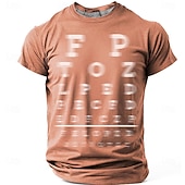  Miesten Hauska slangi T-paita Lyhythihainen T-paita 3D-tulostus Tiukka pyöreä kaula-aukko Paita Muoti Päivittäin Päivittäin Katu Rubiini Kesä Kevät Vaatetus S M L XL XXL XXXL