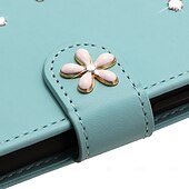 economico 2026 Samsung Galaxy S26 Serie-telefono Custodia Per Samsung Galaxy S26 S26 Plus S26 Ultra per Donna Ragazza con Supporto Slot per Carte Fiore Floreale TPU Pelle PU