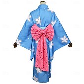 cheap Anime Costumes-Ocean Adventurer Straw Hat Pirate Anime Cosplay Suits Kimono Halloween Masquerade Anime Expo Costume For Women's Adults