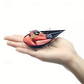 billiga Köksredskap och -apparater-50 st svarta droppformade kryddskålar för engångsbruk, mini-förrätt &amp;såstallrikar, återanvändbara, perfekta för picknick, camping och servering av kryddor som chilisås