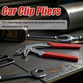 abordables Abrazaderas y alicates-alicates para clips de coche &amp;Herramienta de extracción de molduras, extractor de remaches con resorte para paneles de puertas de automóviles, interior &amp;Revestimiento exterior, mecánico, desmontaje