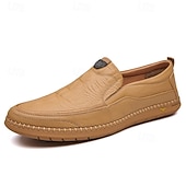 preiswerte Slipper Schuhe-Weiße, leichte und bequeme Herren-Slipper zum Hineinschlüpfen – atmungsaktive Alltagsschuhe für Reisen, Autofahren, Büro, Wochenend-Outfits, Resort-Abende und einen eleganten Freizeitlook.
