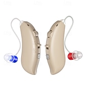 cheap Household Appliances-Digital Hearing Aids for Seniors ,Personal Hearing Enhancement Behind-The-Ear Aid  Sound Amplifier, Rechargeable Digital Hearing Amplifier with All-Day Battery Life
