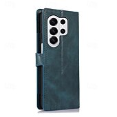 economico 2026 Samsung Galaxy S26 Serie-telefono Custodia Per Samsung Galaxy S26 S26 Plus S26 Ultra Custodia Portafoglio Cerniera Protezione Completa Cavalletto Retrò Pelle PU