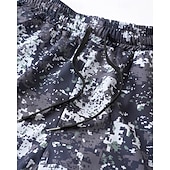 お買い得  ランニングショーツ-男性用 ランニングショーツ アスレチックショーツ ジムショーツ ドローストリング ポケット 2 イン 1 コンプレッションライナー付き ショートパンツ カジュアル 日常 アウトドア 夏 春 速乾性 ライトウェイト 吸汗性 ジムトレーニング 屋外 アスレチック レギュラー スポーツウェア アクティブウェア ブルー ブラック カモフラージュ