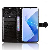 billige 2026 Samsung Galaxy S26-serien-telefon Etui Til Samsung Galaxy S26 S26 Pluss S26 Ultra Lommebok-kortveske Magnetisk Helkroppsbeskyttende med nøkkelbånd Kontor / Bedrift Geometrisk mønster TPU