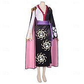 olcso Anime kosztümök-Óceáni kalandor Szalmakalapos kalóz Anime Felszerelések Álarcosbál Cosplay öltönyök Mindszentek napja Anime Expo Jelmez Kompatibilitás Női Felnőttek