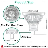  20 W Lâmpadas de Foco de LED 280 lm G4 MR11 1 Contas LED Branco Quente
