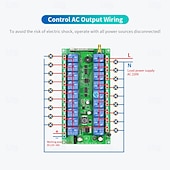 cheap Smart Switch-DC12V 24V 18CH Wireless Remote Control Switches Learning Code Relay Receiver 10A Relay 433mhz