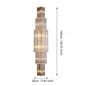 levne Křišťálová nástěnná svítidla-LED světlo luxusní křišťálové nástěnné svítidlo hotel projekt platba KTV chodba dekorace vila duplex budova model pokoj obývací pokoj lampy žárovka není součástí dodávky