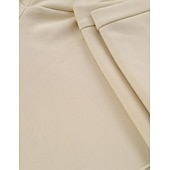 abordables pantalons décontractés-Homme Pantalons Pantalon décontracté Avec Poches Taille Élastique Bloc de Couleur Confort Longueur complète Quotidien Maison Extérieur Simple Style Classique Noir bleu marine Non Elastique