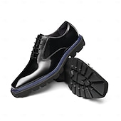 abordables Chaussures de Costume Classiques-Chaussures derby classiques pour hommes, 100 % cuir de première qualité, finition polie, confortables et élégantes, idéales pour les affaires, les mariages et les occasions formelles.