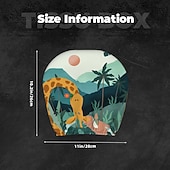 tanie Spersonalizowane tkaniny-spersonalizowane pokrowce na zagłówki samochodowe, zestaw 2 ochronnych pokrowców przeciwkurzowych, uniwersalny ochraniacz zagłówka fotela samochodowego