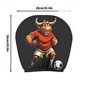 olcso 250. évforduló-2 db rajzfilmfigura, focimeccs mintás fejtámla huzat autóba, belső dekoráció, rugalmas kialakítás, univerzális illeszkedés, alkalmas napi ingázásra és családi kirándulásokra, tökéletes szórakoztató